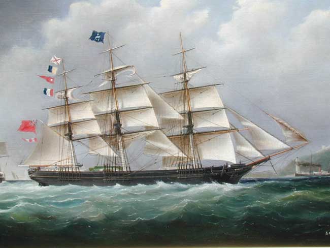 A Fine Ship's Portrait of the 'Sea King' by Benjamin Loy circa 1865 — image 3
