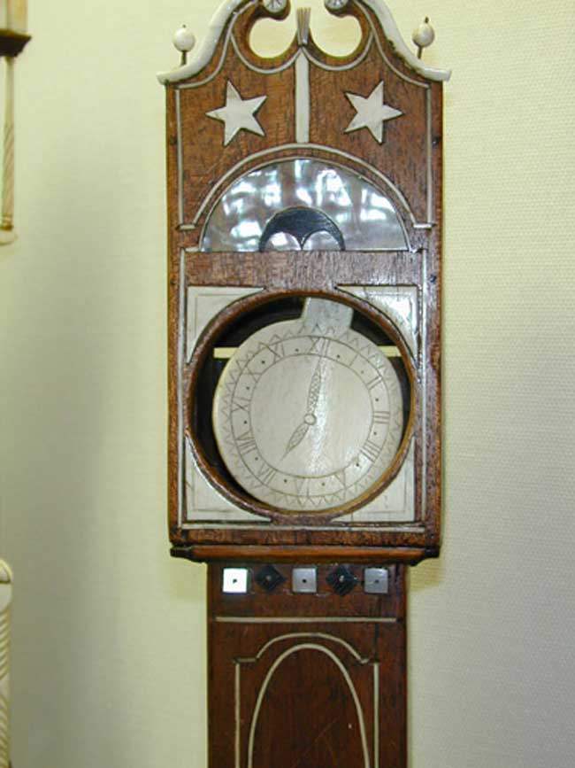 Sailor-Made American Grandfather Clock Pocket Watch Stand circa 1790-1820 — image 2