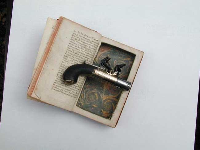 English Flintlock Pocket Pistol Circa 1790 — image 2