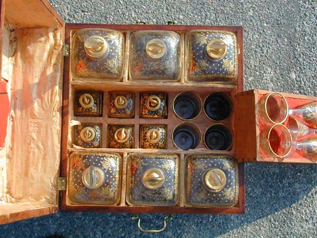 A Magnificent Late 18th Century Travelling Liquor Set — image 4