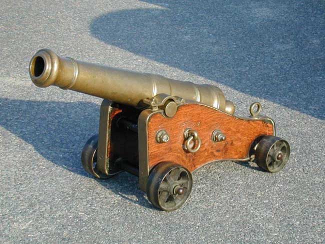A 19th Century Yacht Cannon