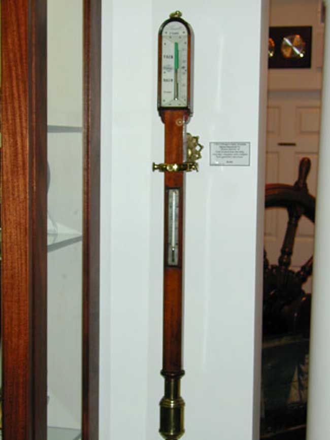 Rare Irish Marine Barometer by Thomas Bennett of Cork circa 1840