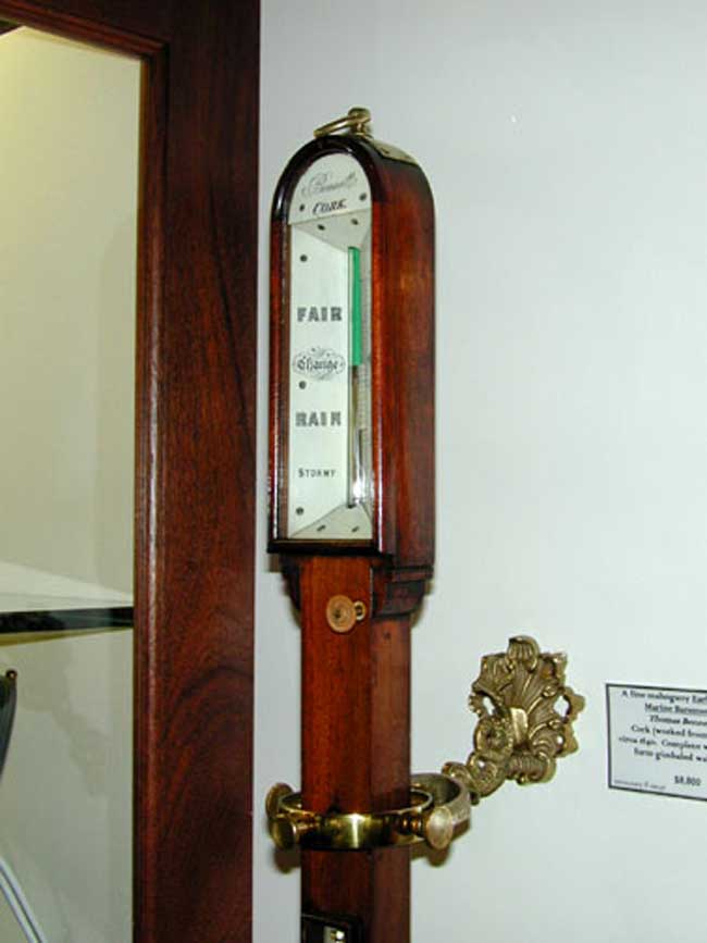 Rare Irish Marine Barometer by Thomas Bennett of Cork circa 1840 — image 3