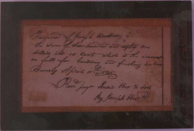 Portrait of Capt. Joseph Woodberry of Beverly, Massachusetts along with his Log Book circa 1825 — image 4