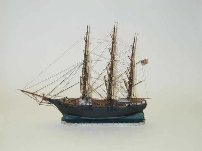Wonderful 19th century Model of the Ship 'Three Sisters'  — image 2