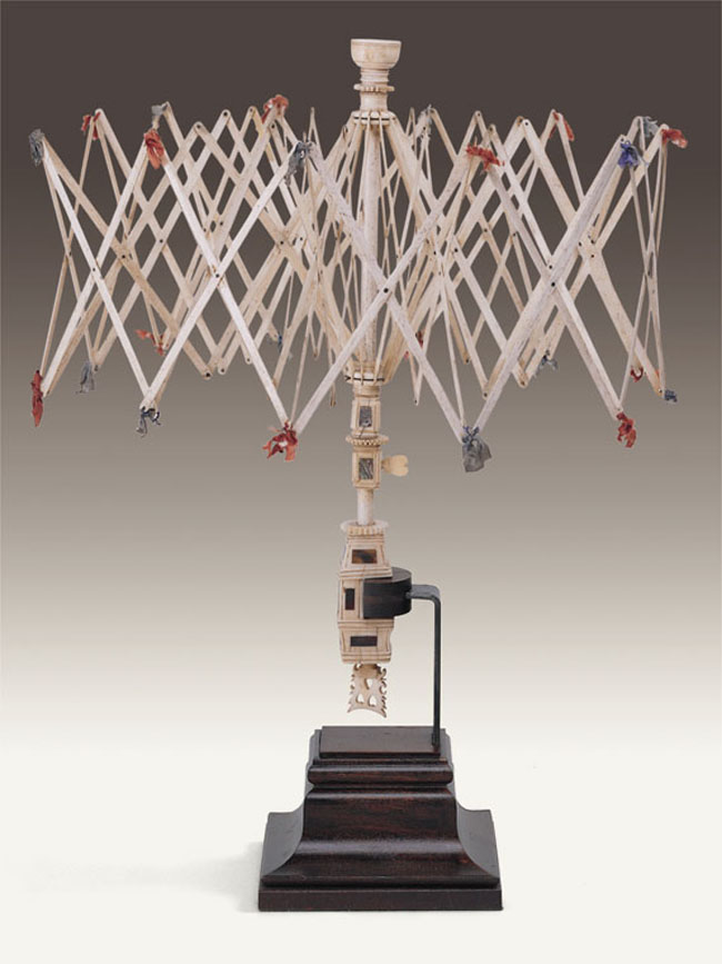 A Sailor-Made Whalebone and Whale Ivory Swift Circa 1850