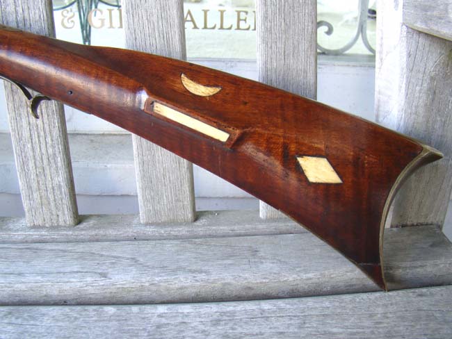 A fine Pennsylvania Flintlock Long Rifle by J J Henry of Lehigh ...