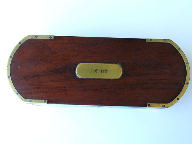 An Early 19th Century Brass Mounted Campaign Style Instrument Box — image 3