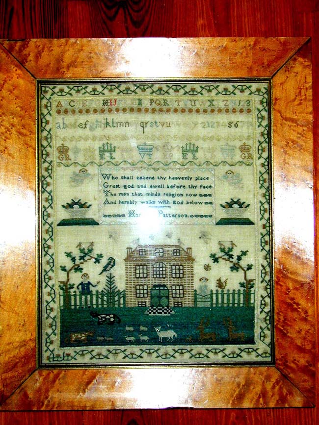 A Fine 18th Century English Schoolgirl Needlework Sampler — image 2