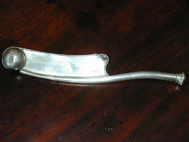 American 19th Century Silver Boatswain's Whistle