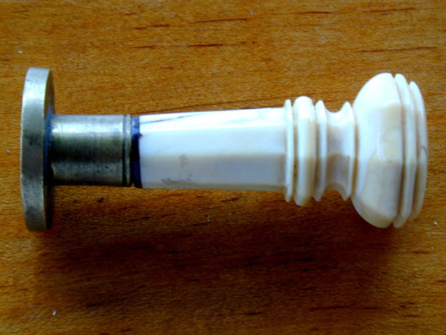 A 19th Century Whale Ivory Desk Seal Circa 1840