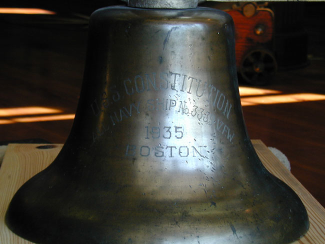U.S.S. Constitution Ship's Bell