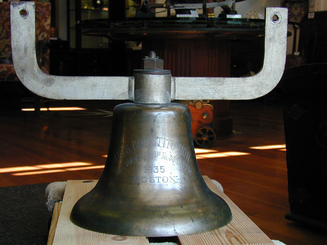 U.S.S. Constitution Ship's Bell — image 2