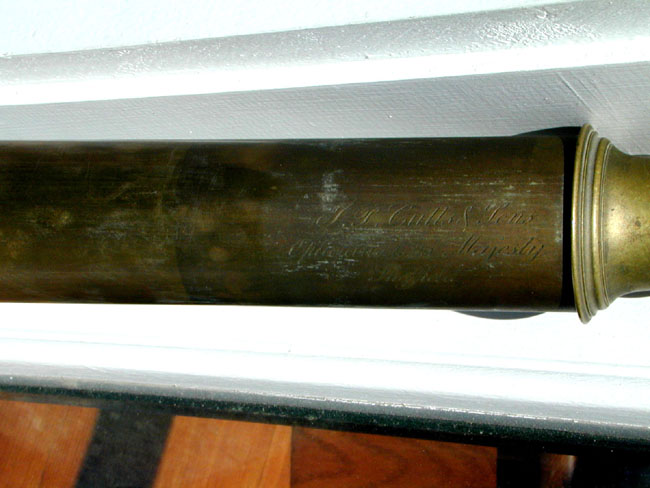 Antique Single Draw Mariner's telescope Circa 1851 — image 3