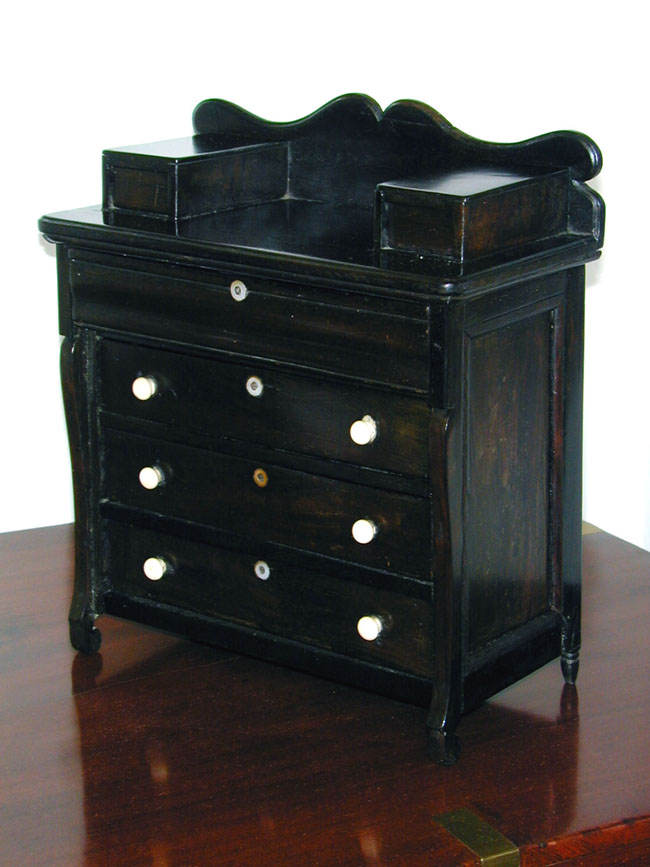 A 19th Century Miniature Empire Style Chest of Drawers — image 2