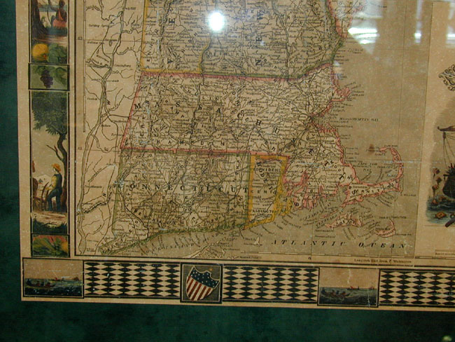 The John Hancock Map of New England Dated 1847 — image 3