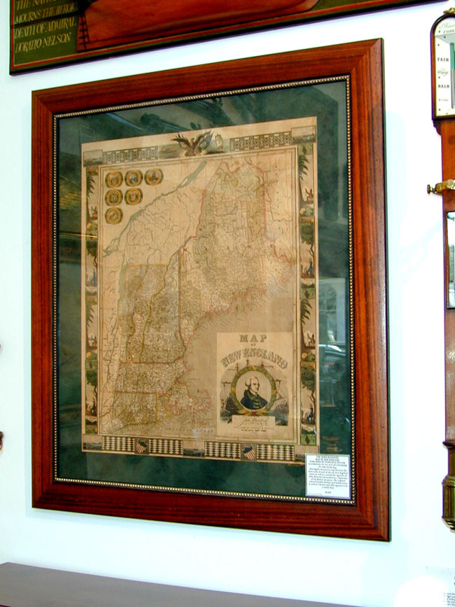 The John Hancock Map of New England Dated 1847 — image 2