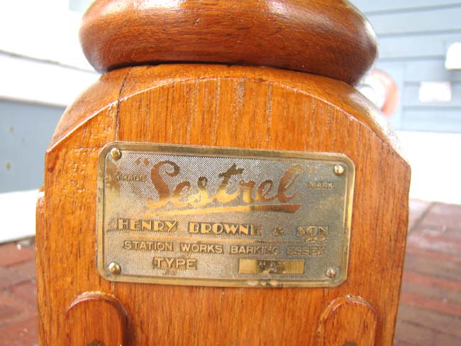 A vintage circa 1920-1940 Yacht Binnacle made by "Sestral-Henry Browne & Son, Essex, England" — image 3