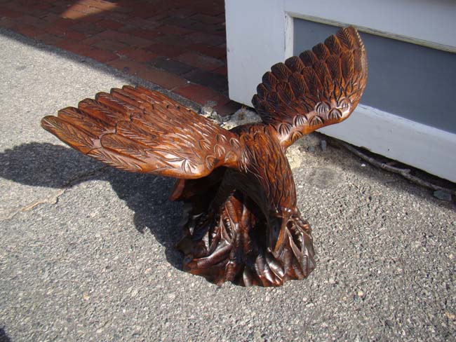 A wonderful vintage carved American eagle circa 1880