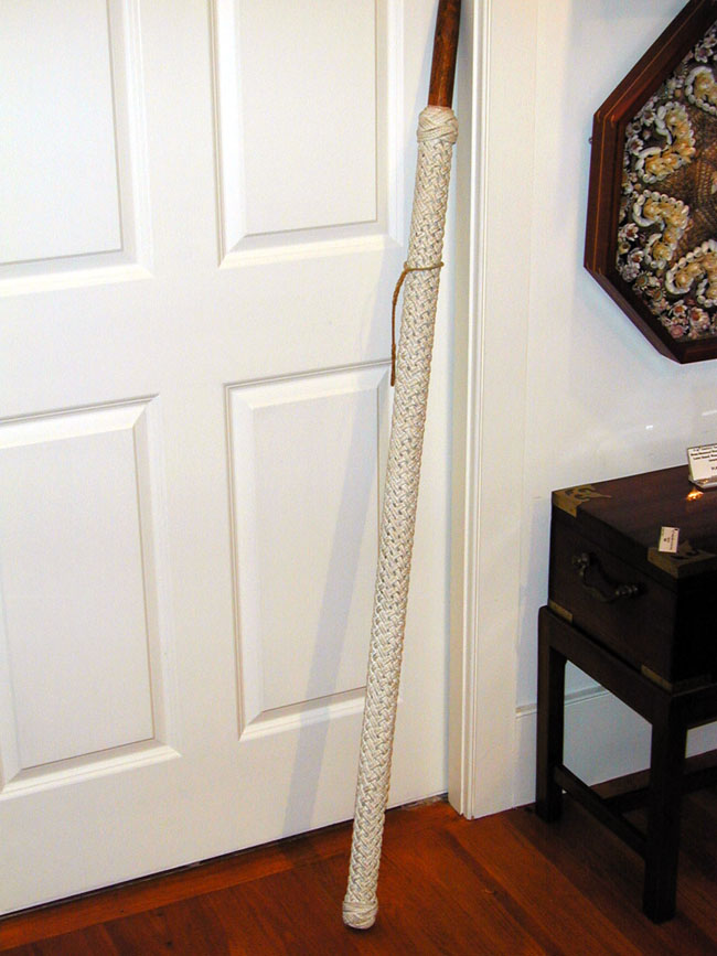 A 19th century Ropework Wrapped Tiller — image 2