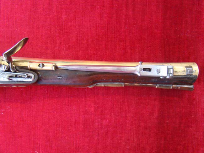 A fine brass barreled coaching flintlock blunderbuss by Durs Egg circa 1780-1790 — image 4