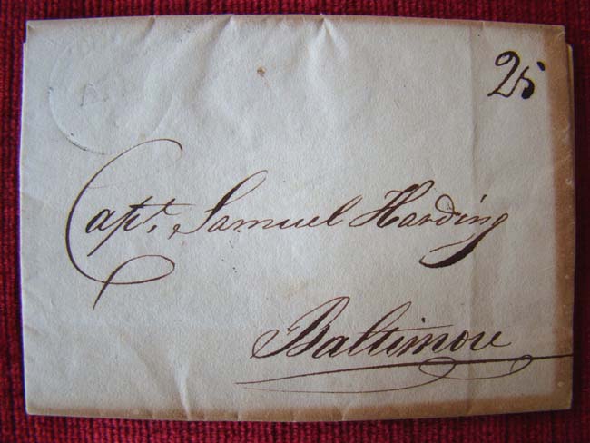 A fascinating collection of over 40 letters written to and from Capt. Samuel Harding of Bath, Maine, over the period from 1803 to 1812. — image 2