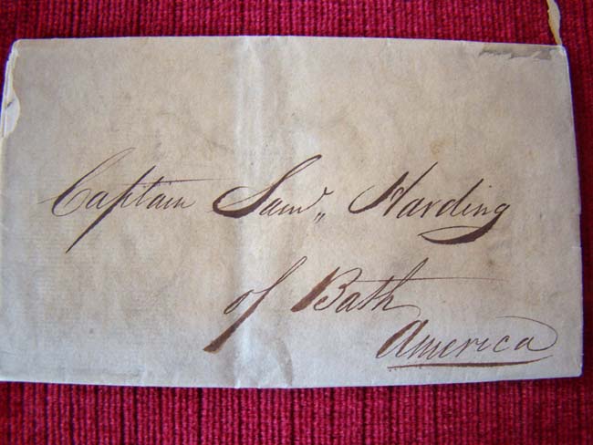 A fascinating collection of over 40 letters written to and from Capt. Samuel Harding of Bath, Maine, over the period from 1803 to 1812. — image 4