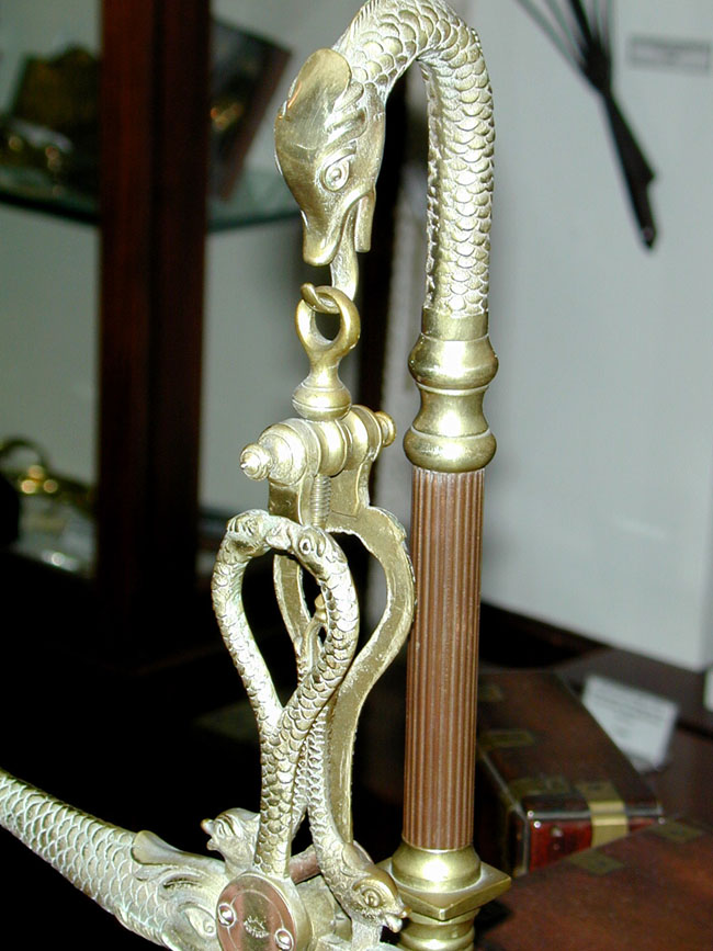 Wonderful set of 19th Century Nautical Motif Brass Scales — image 5