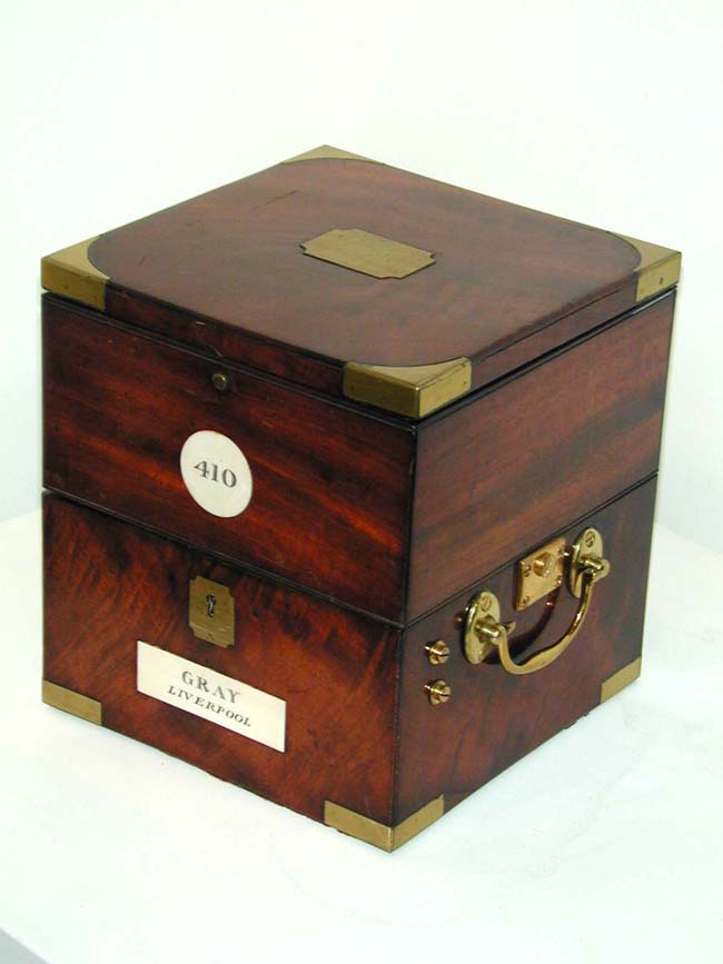 A 19th Century Marine Chronometer signed 'John Gray of Liverpool' circa 1855 — image 2