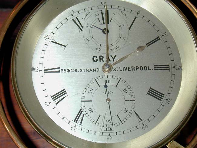 A 19th Century Marine Chronometer signed 'John Gray of Liverpool' circa 1855 — image 4