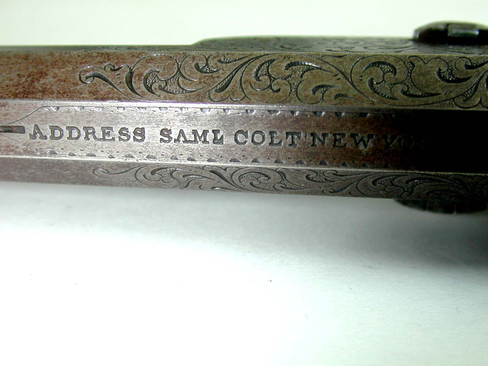 A Fine Cased Gustave Young Engraved Colt Model 1851 Navy Revolver — image 11