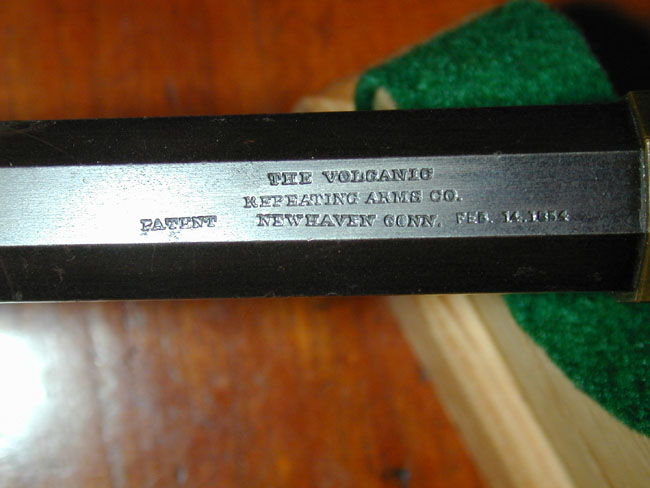 Rare 'Volvanic' Lever Action Navy Pistol with 8" Barrell circa 1854 — image 2