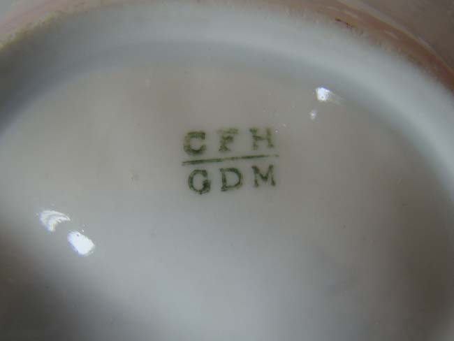 A fine pair of early Charles Havilland Limoges china oyster plates dating to 1882 — image 3