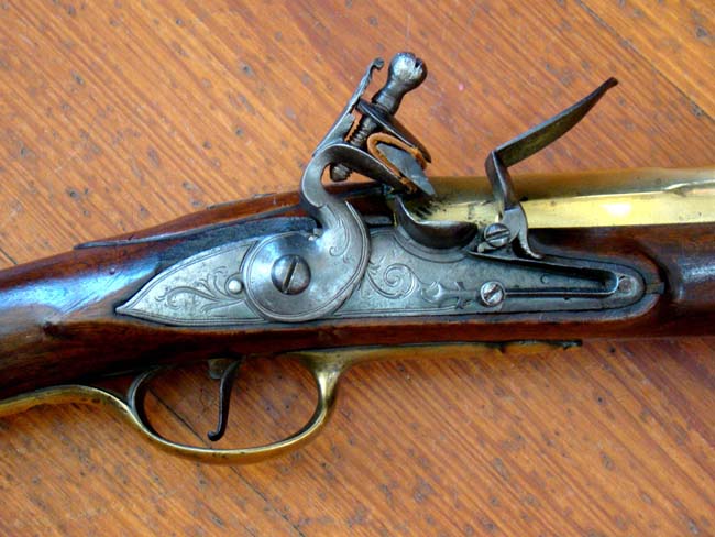 A fine 18th century English flintlock coaching blunderbuss inscribed “Kings Lynn, Norwich & Ipswich“