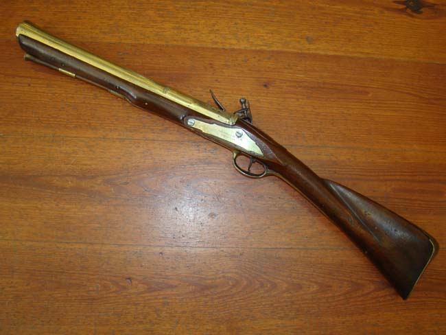 A fine 18th century English flintlock coaching blunderbuss inscribed “Kings Lynn, Norwich & Ipswich“ — image 9