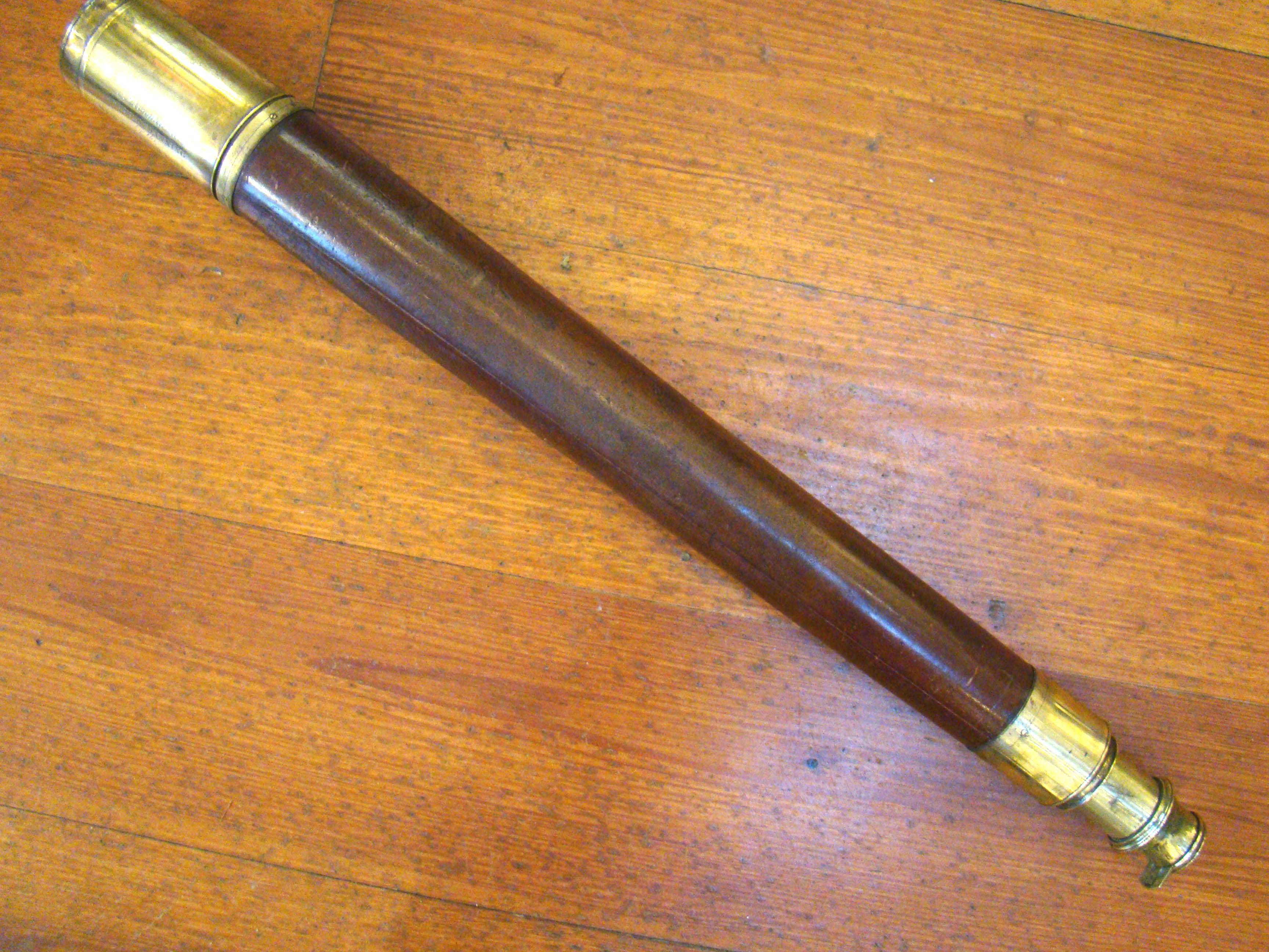 A War of 1812 Presentation telescope presented by the NEW ENGLAND GUARDS on July 24, 1813