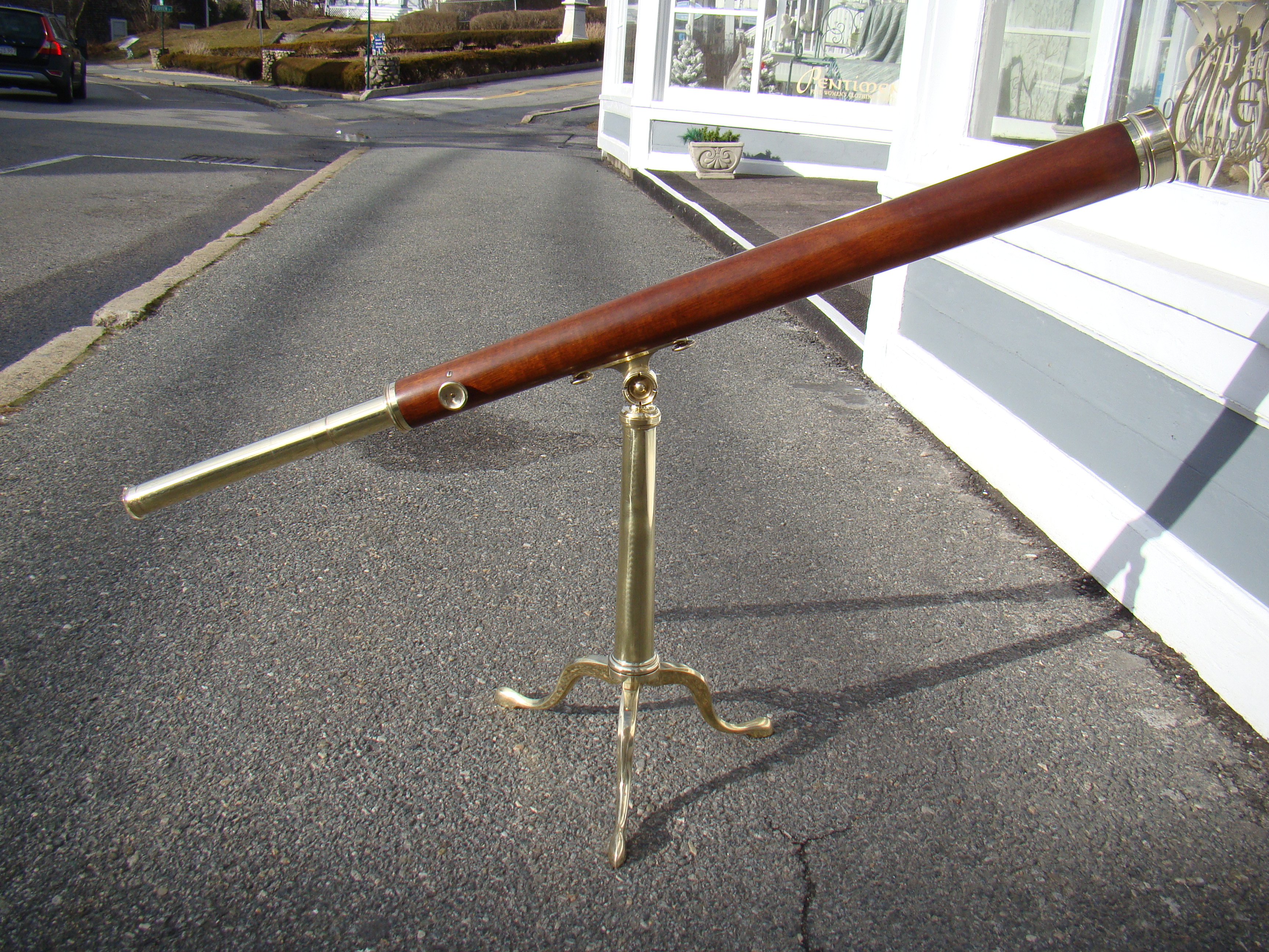 A magnificent late 18th century table mount telescope by Dolland of London — image 5