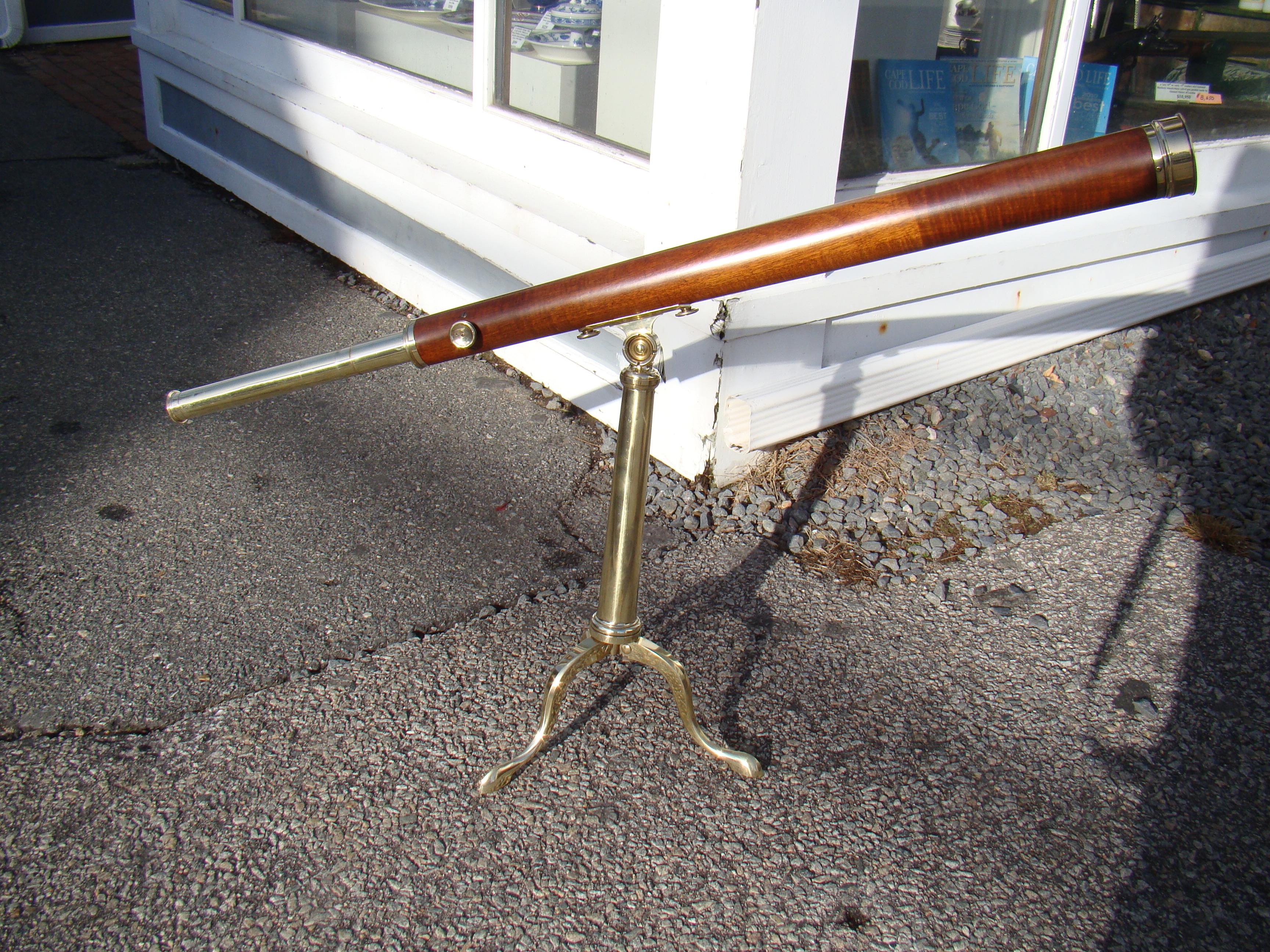 A magnificent late 18th century table mount telescope by Dolland of London