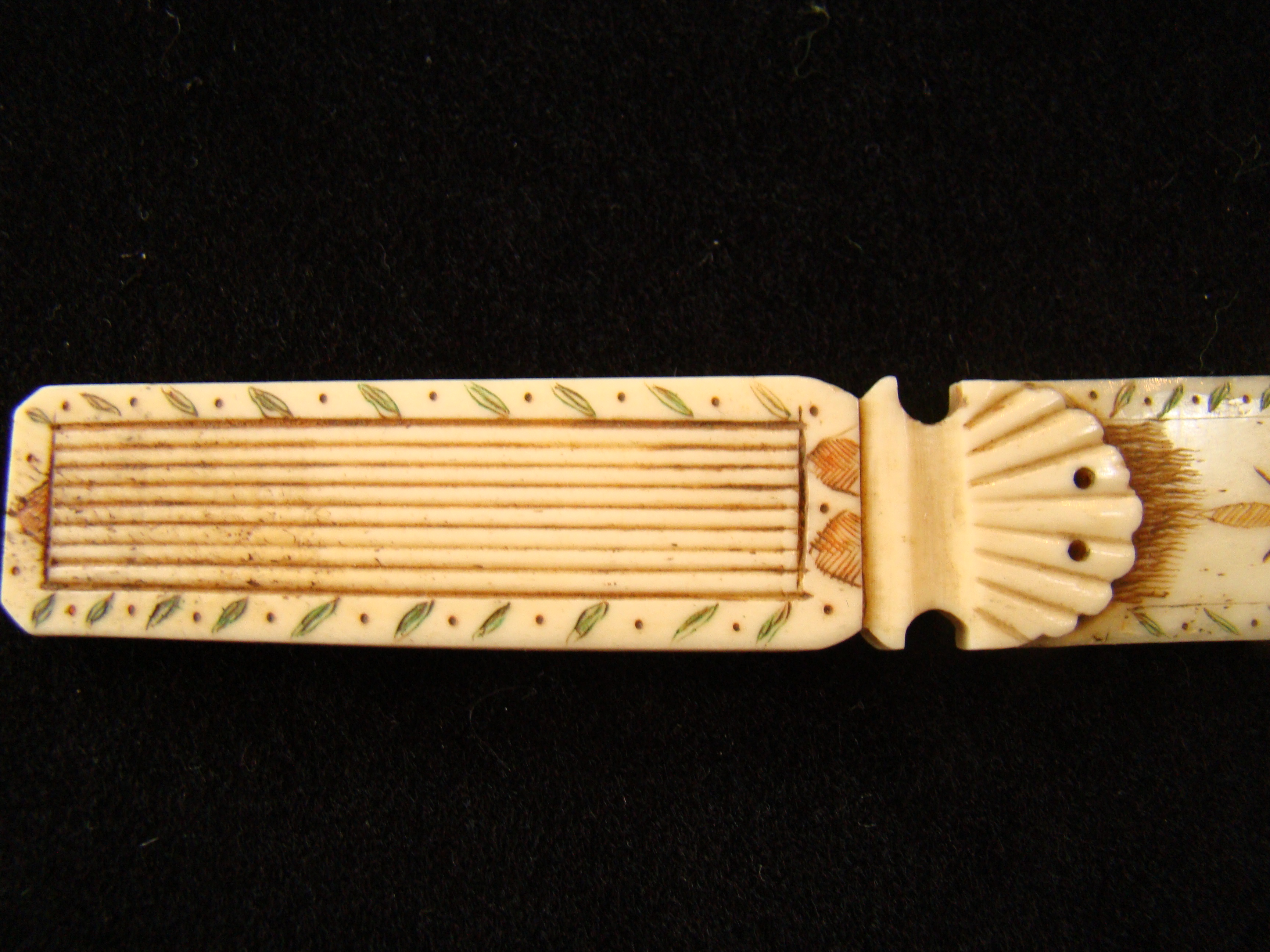 The BEST 19th century sailor-made scrimshaw letter opener I HAVE EVER SEEN!! — image 3