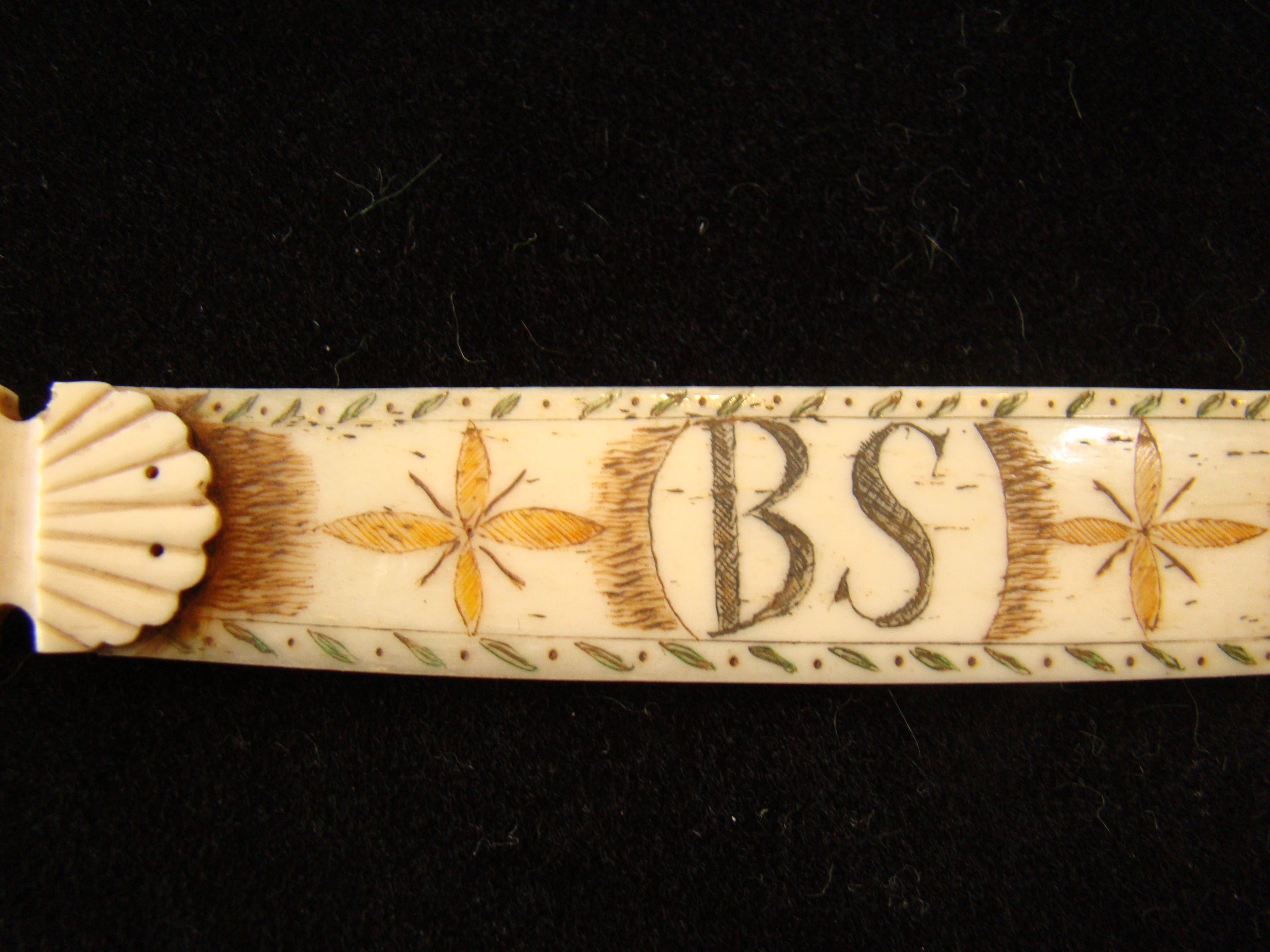 The BEST 19th century sailor-made scrimshaw letter opener I HAVE EVER SEEN!! — image 4