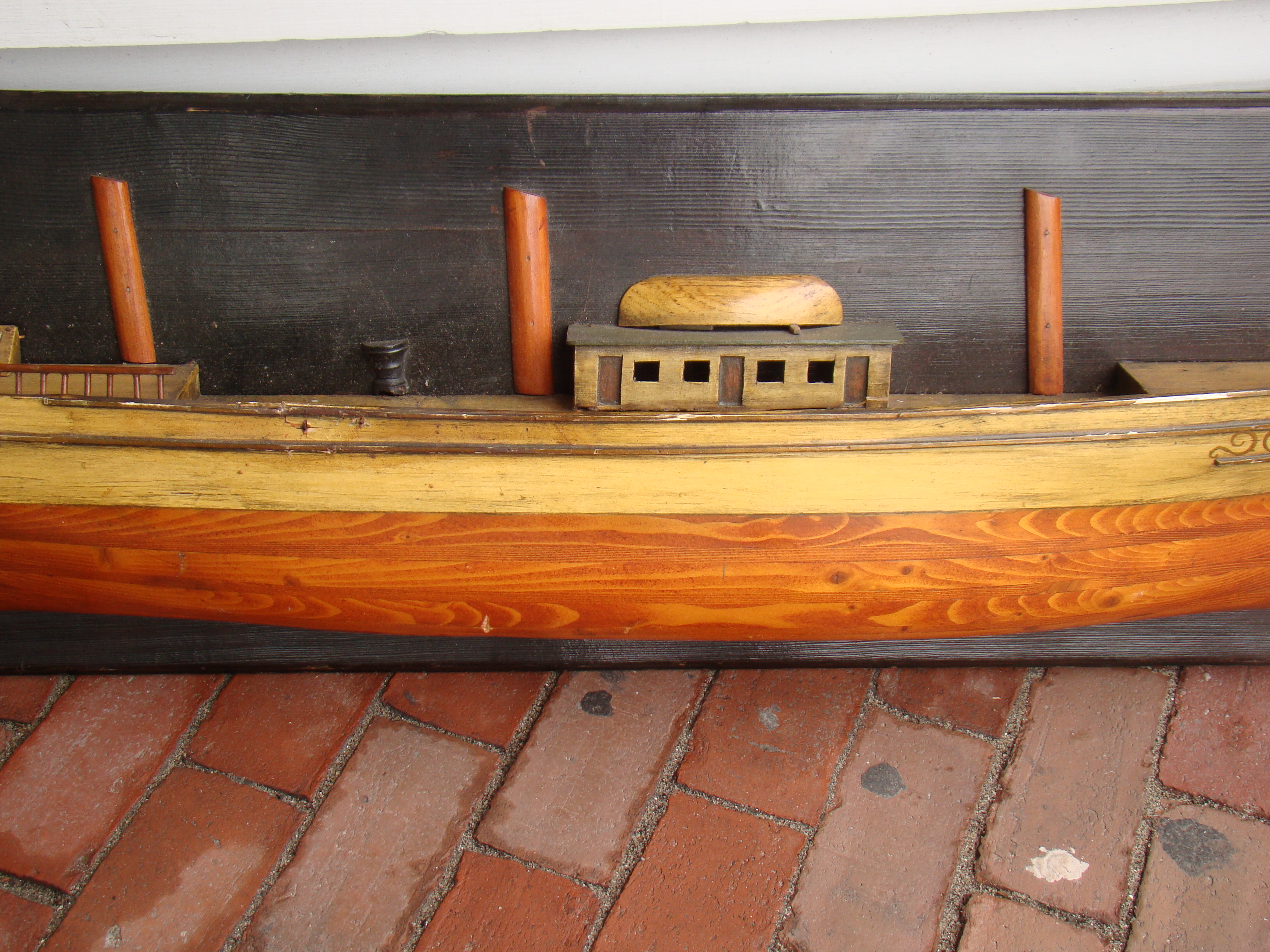 A fine vintage half hull model of the British Clipper Ship Jane Ward built in London in 1863 — image 4