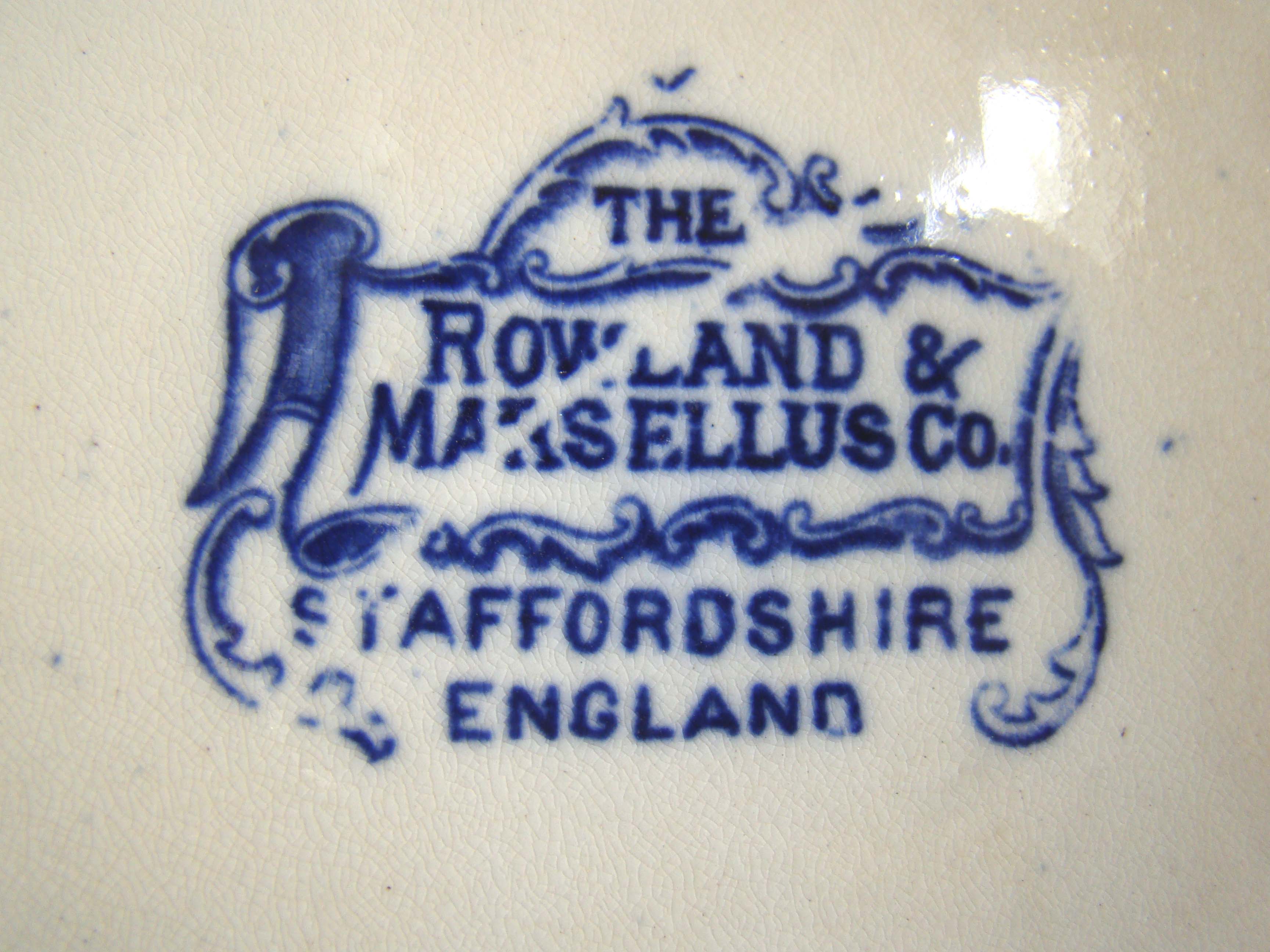 An historical Staffordshire plate depicting the Block House (Customs Building) built in 1845 on Long Wharf in Boston. — image 2