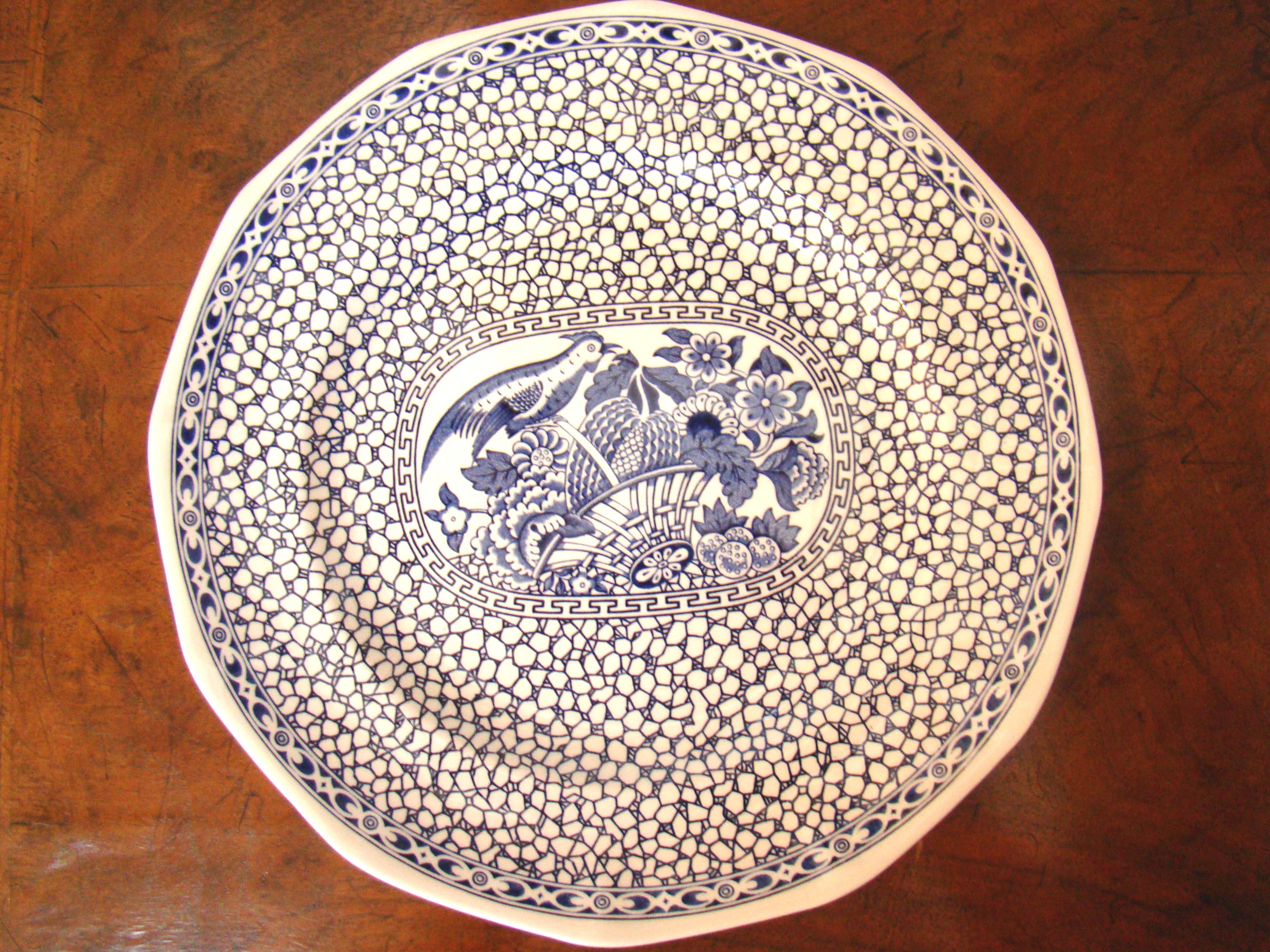 A fine Chinese Bird dinner service by William Adams based on a set first made in 1780 — image 3