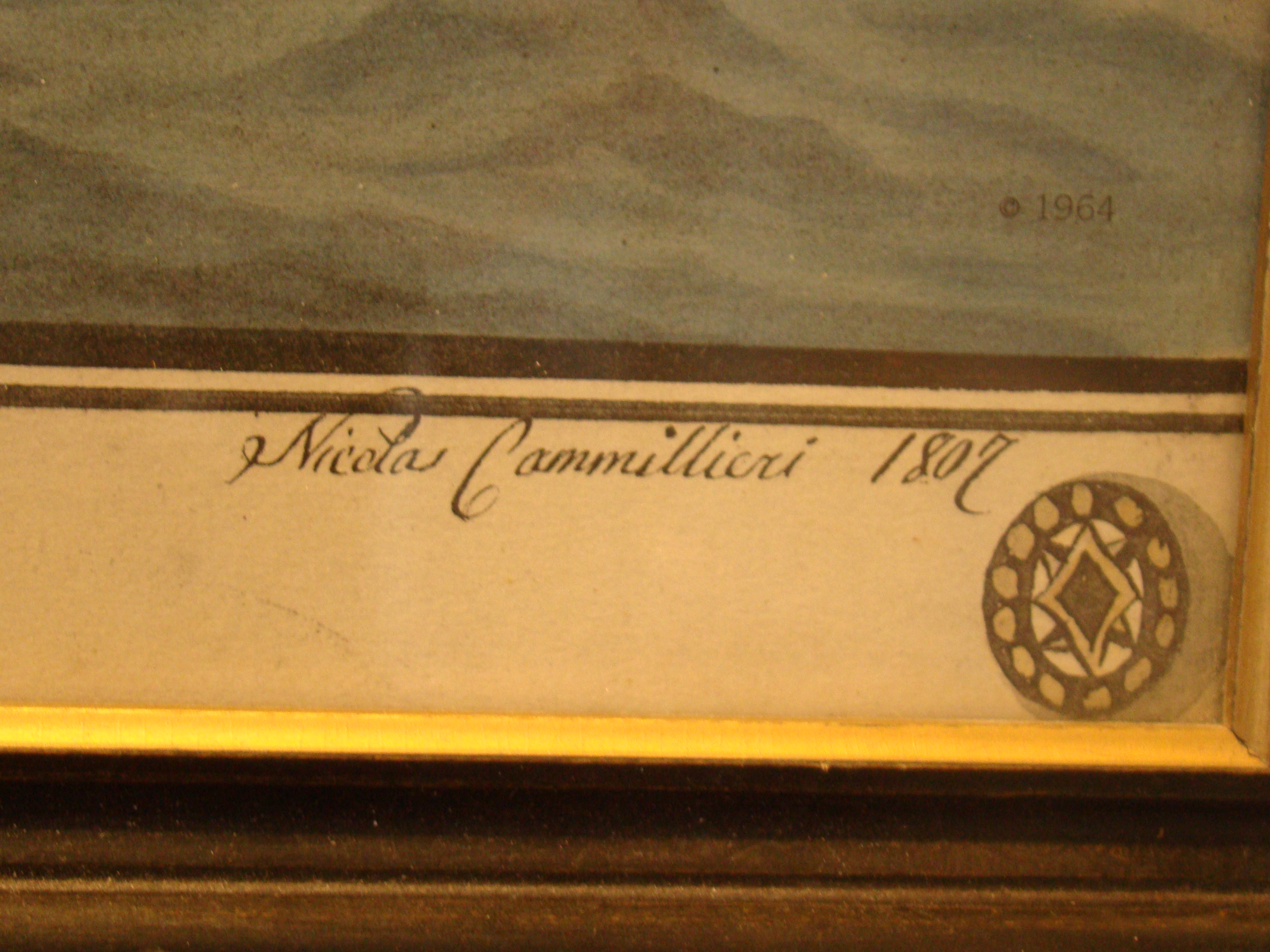 A fine reprint of the painting of the "Juliana of Gloucester" by Nicolas Cammilieri in 1807. — image 4