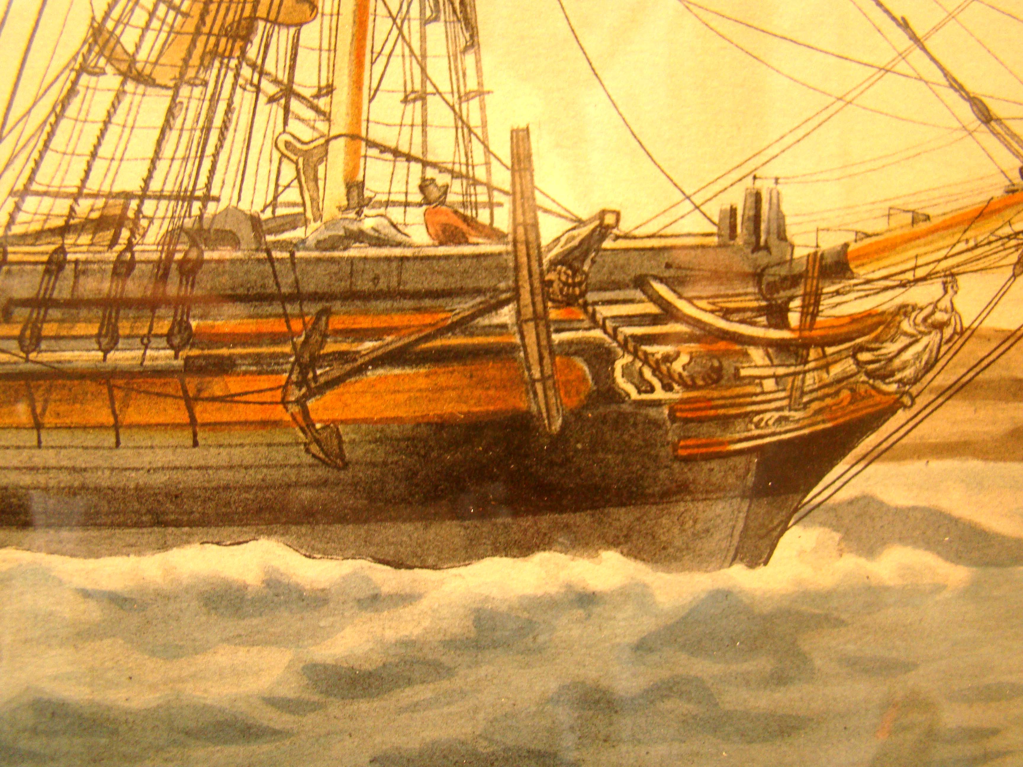 A fine reprint of the painting of the "Juliana of Gloucester" by Nicolas Cammilieri in 1807. — image 5
