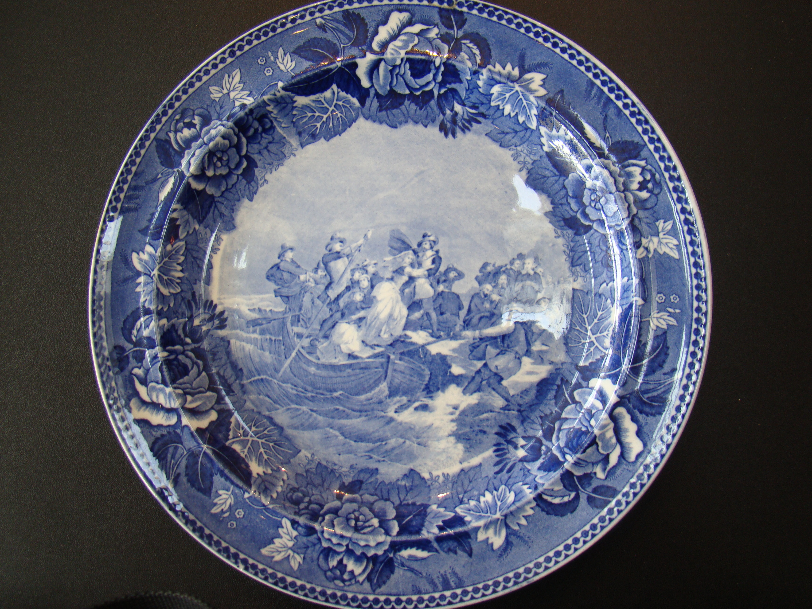 The Landing of the Pilgrims made by Wedgwood in 1899