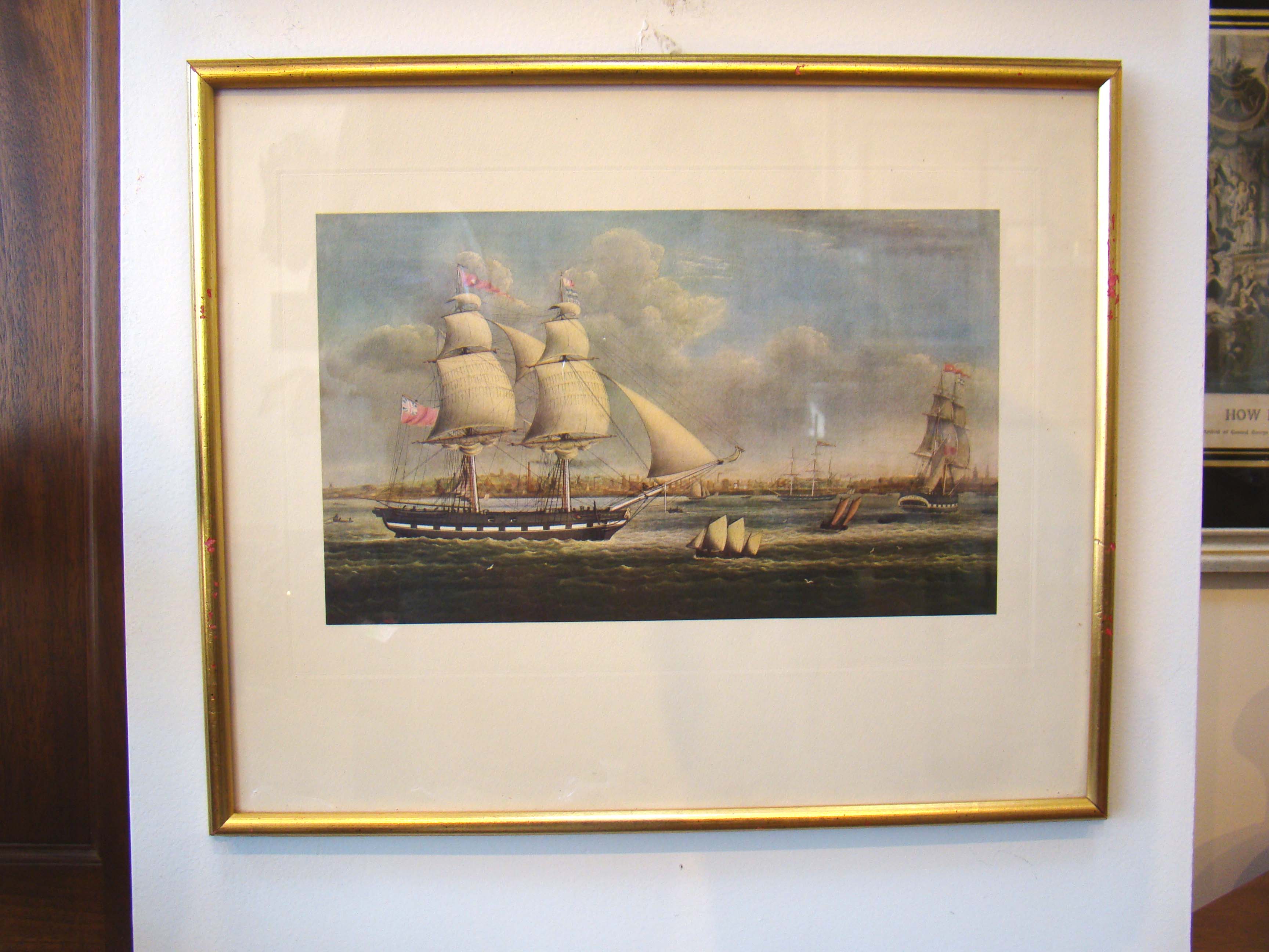 A print of the Brig "Thomas Battersby" built in 1825 and lost at sea in 1847 — image 2