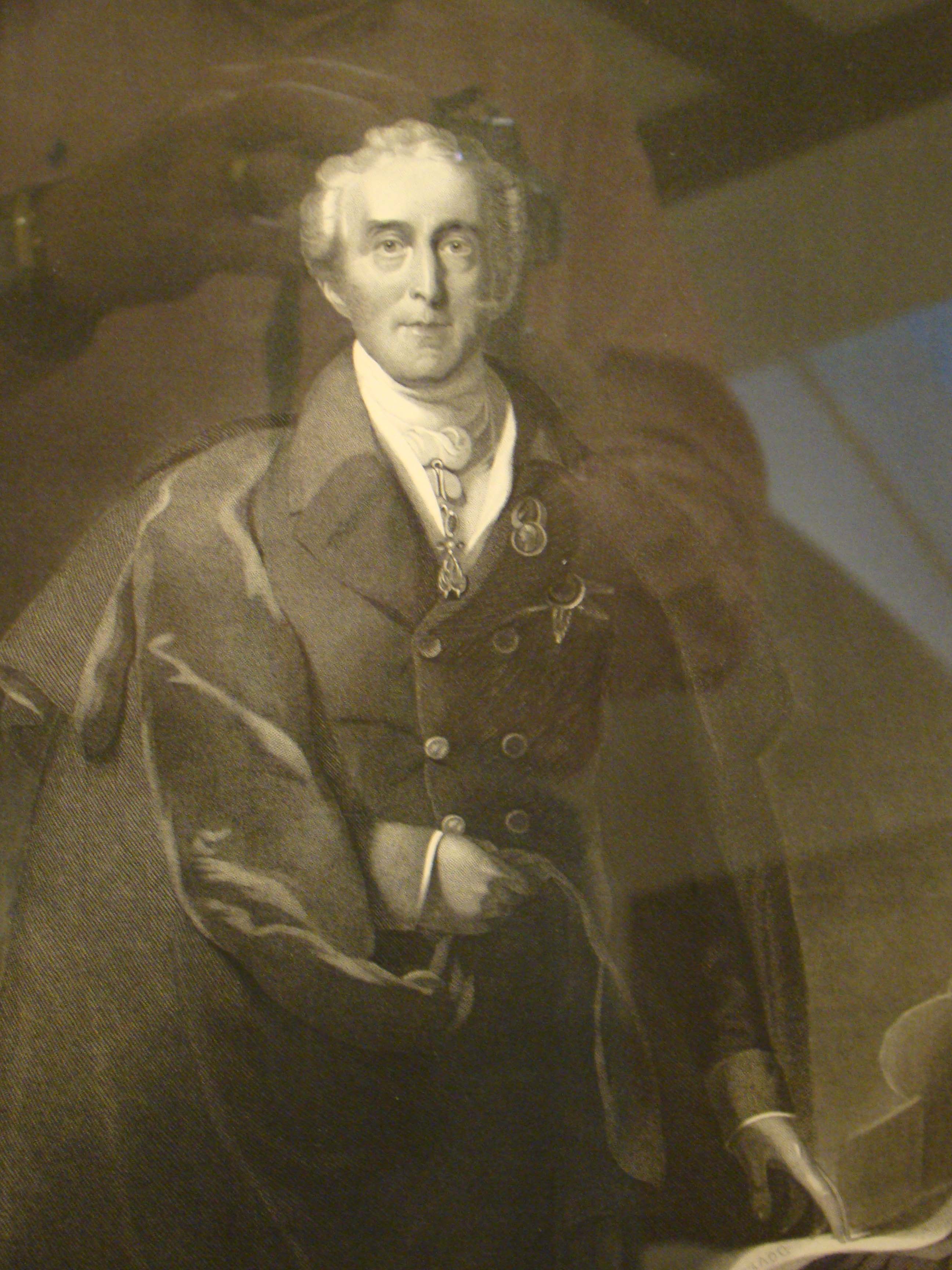 A fine original engraving dated March 1, 1841 of Arthur Wellesley, The First Duke of Wellington (1769-1852).
