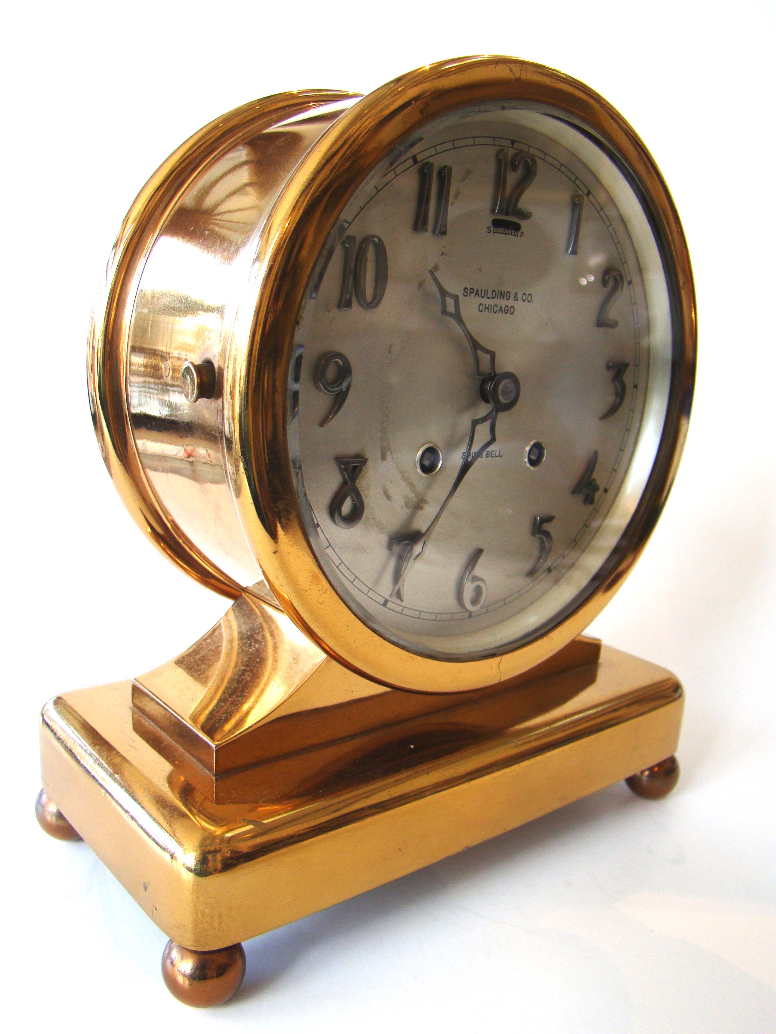 A fine vintage Chelsea Ship's Wheel clock circa 1922 with eight-day movement. — image 2