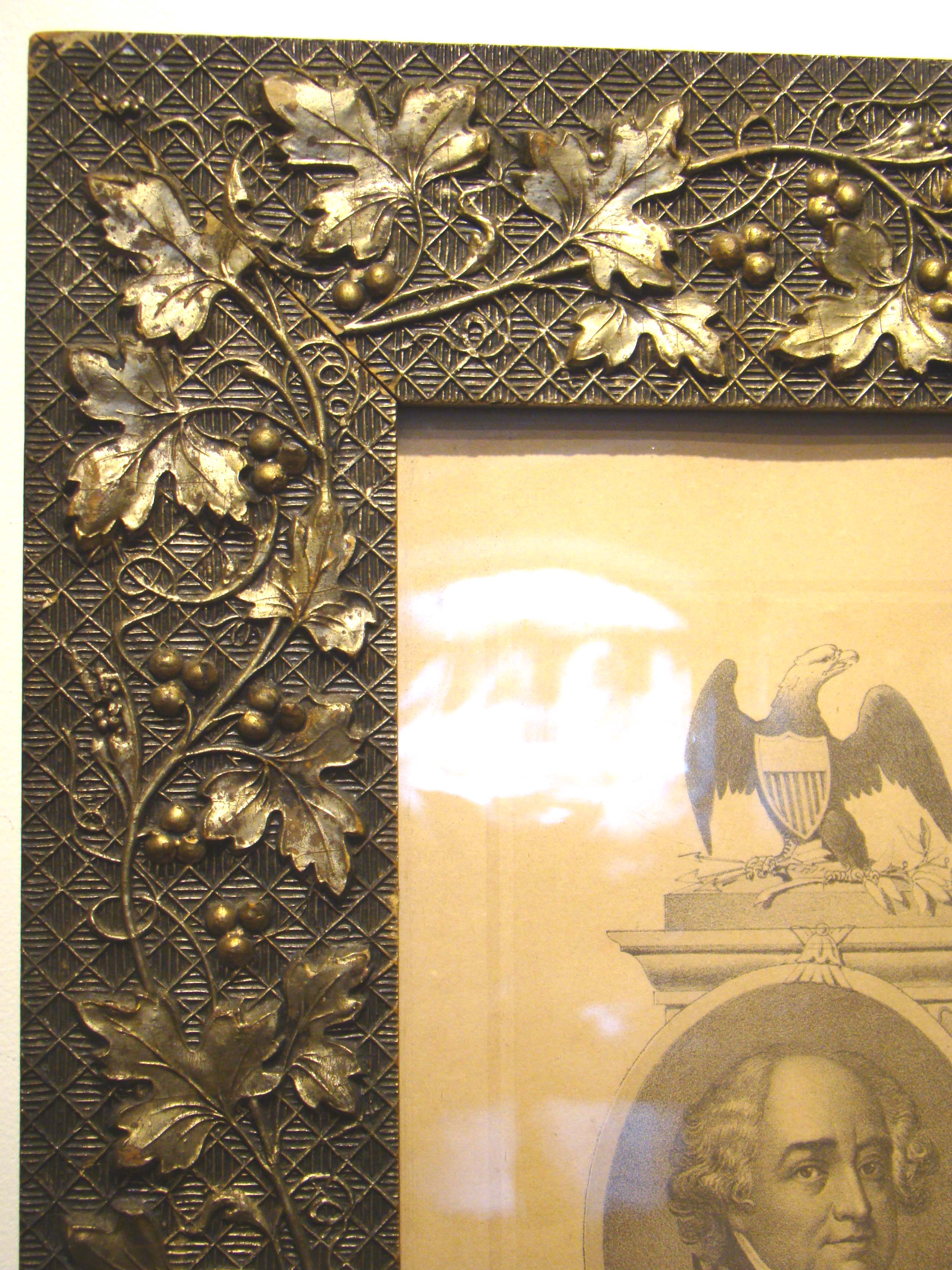 A rare 19th century lithograph entitled "OUR TWENTY TWO PRESIDENTS" published in 1884 — image 8